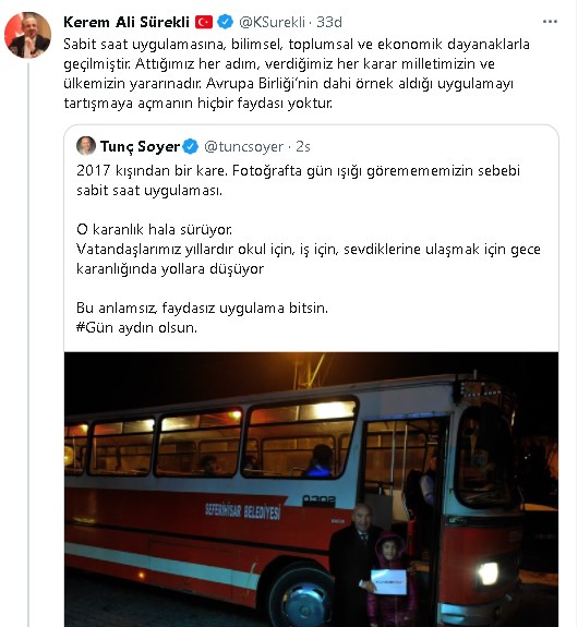 SOYER'İN ELEŞTİRİSİNE YANIT BAŞKAN SÜREKLİ'DEN GELDİ
