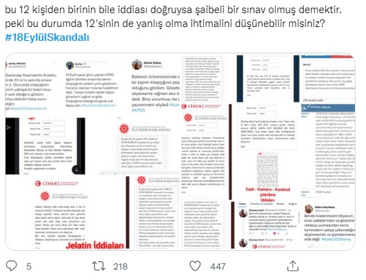 KPSS oturumunda jelatini açılmış soru kitapçığı iddiaları, ÖSYM'den yanıt bekliyor