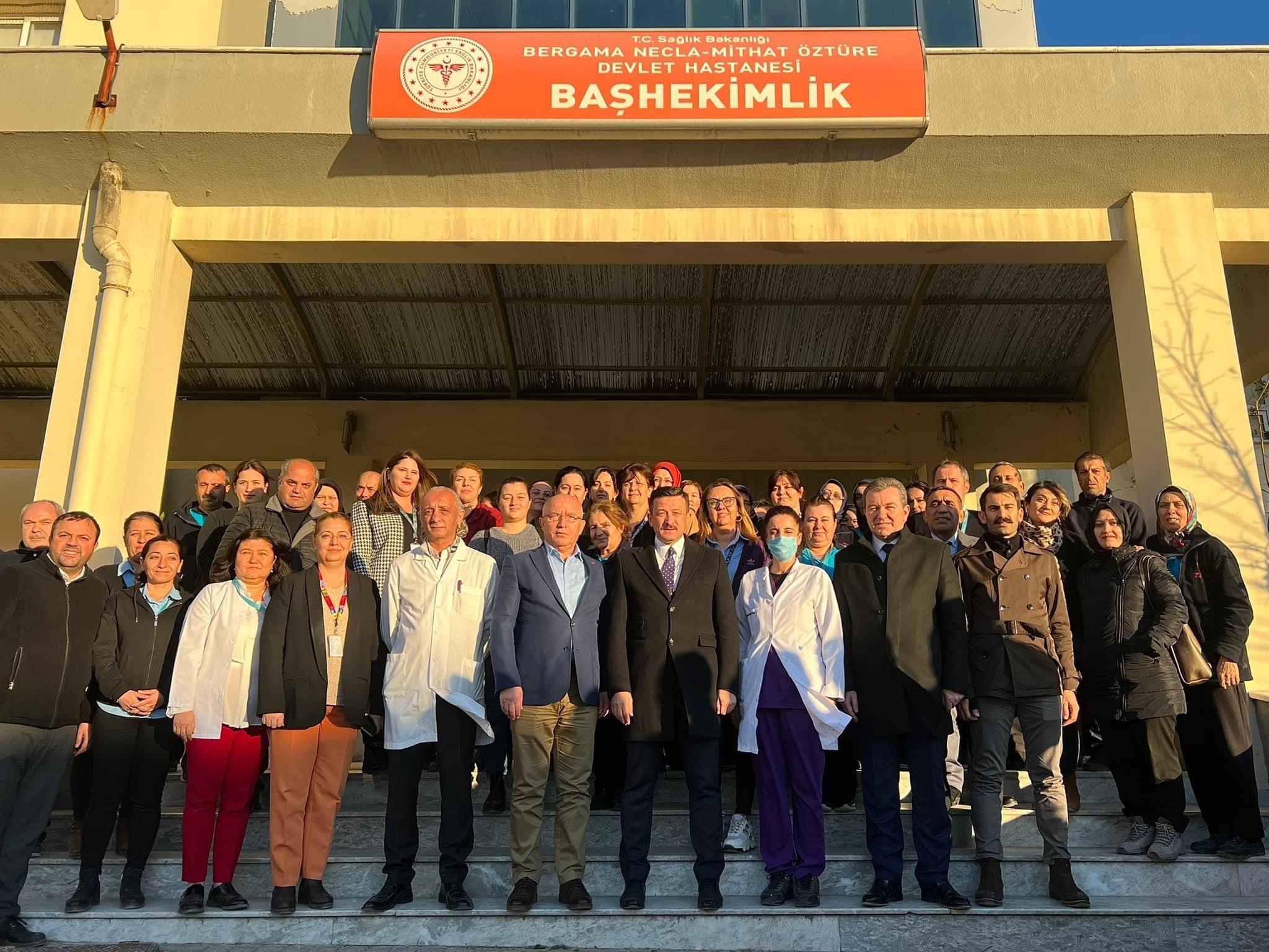 Hamza Dağ Müjdeyi verdi, Başkan Güzel teşekkür etti