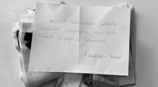 Kardeşleri üşümesin diye: Menemen'de kalpleri ısıtan yardım