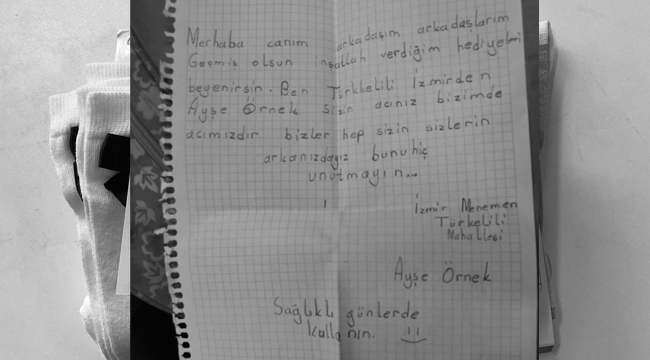 Kardeşleri üşümesin diye: Menemen'de kalpleri ısıtan yardım