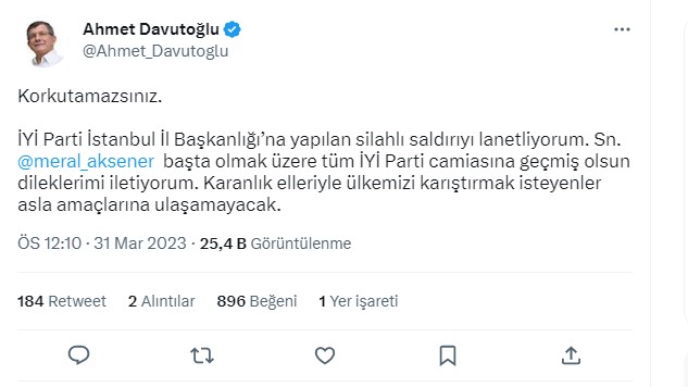 İYİ Parti'ye silahlı saldırı