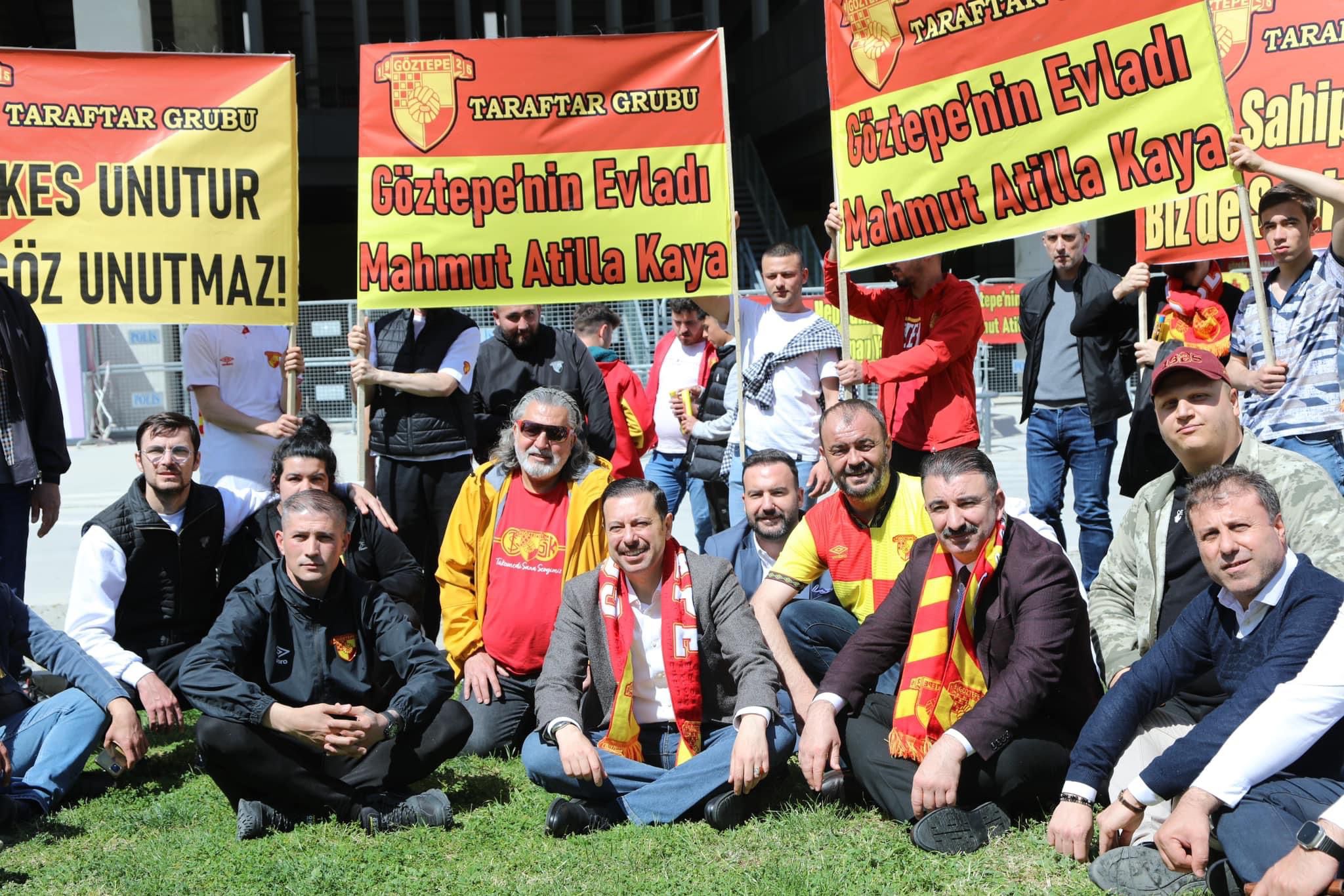 Startı semtte verdi; Göztepe taraftarından Kaya'ya coşkulu karşılama