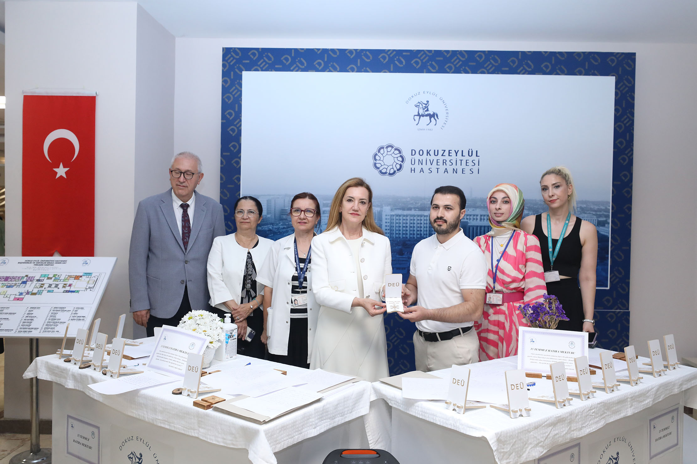 DEÜ'den şehit yakınları ve gazilere anlamlı ziyaret