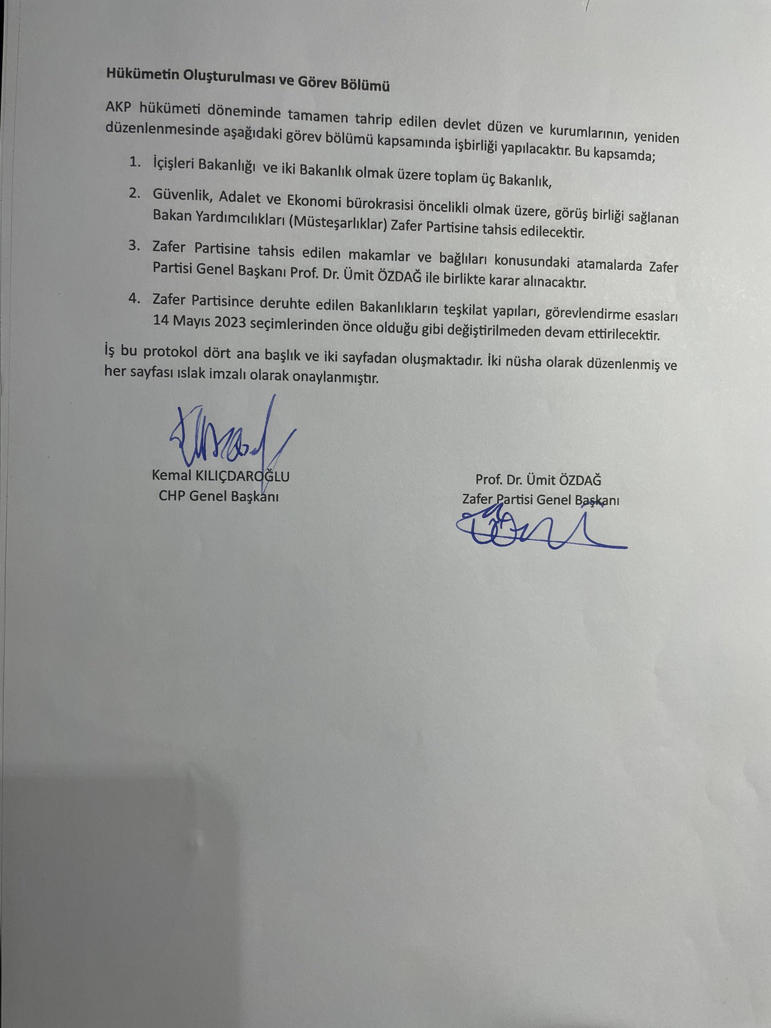 Herkesin konuştuğu o gizli protokol sızdırıldı