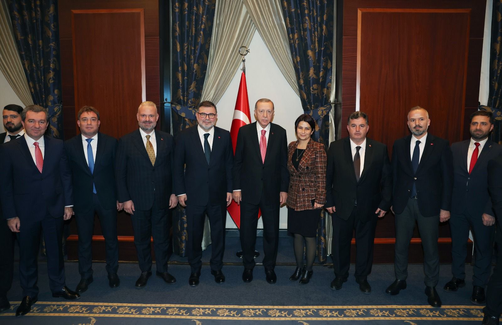 Saygılı 3 kademe ilçe başkanları istişare ve değerlendirme toplantısına katıldı