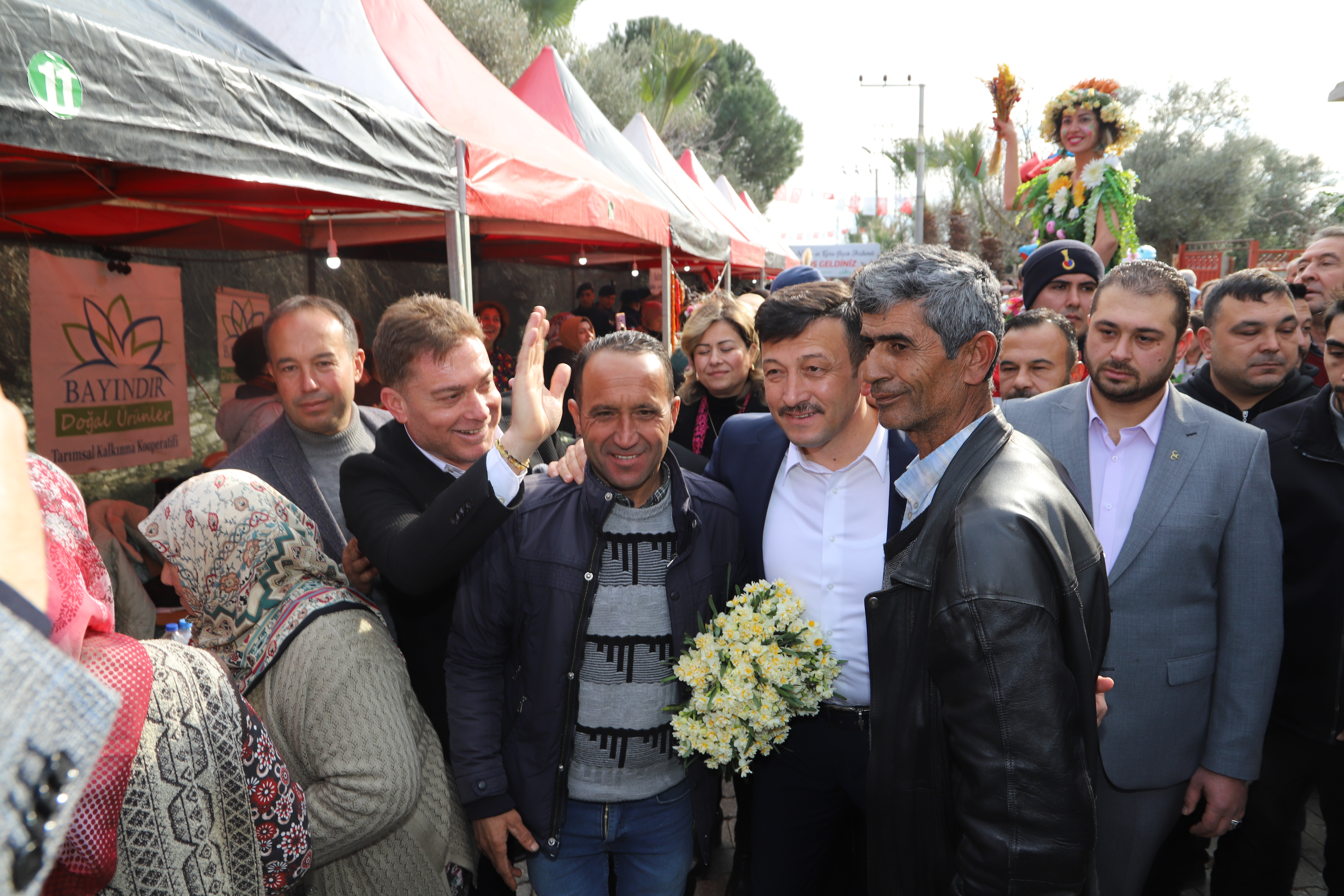 3.Bayındır Turan Nergis ve Kuru Çiçek Festivali Yapıldı