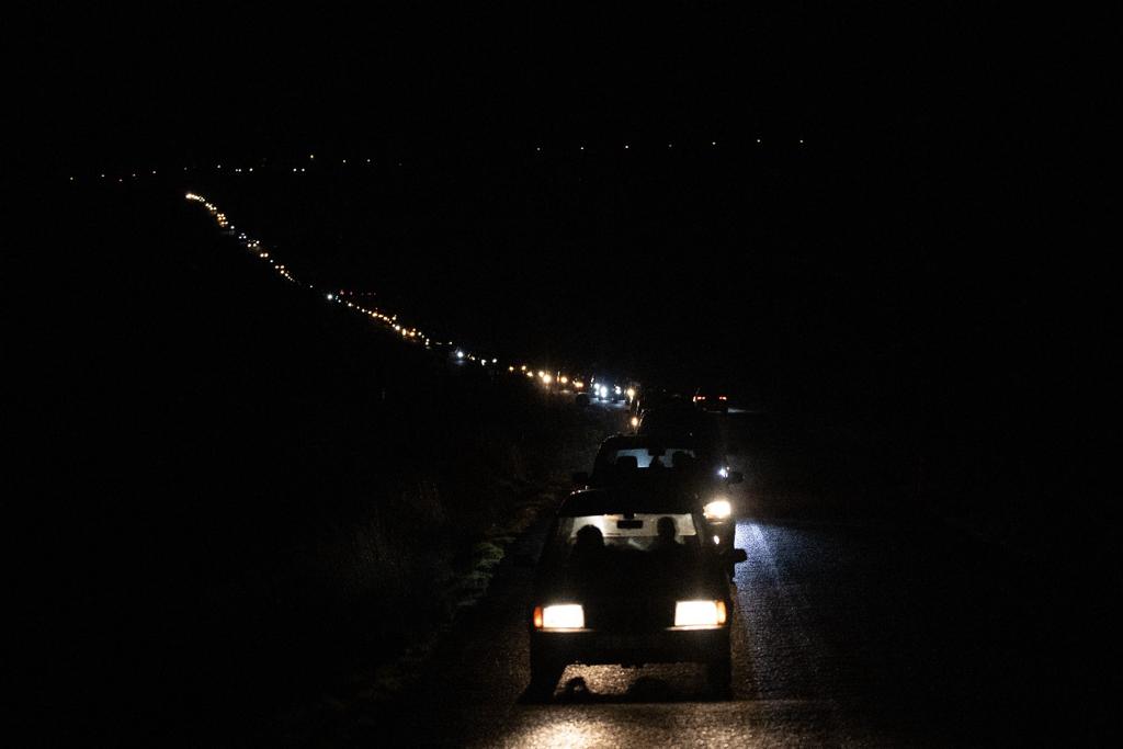 Başkan Kırgöz, 1200 araçlı konvoyla Deliktaş’ta seçim startını verdi.