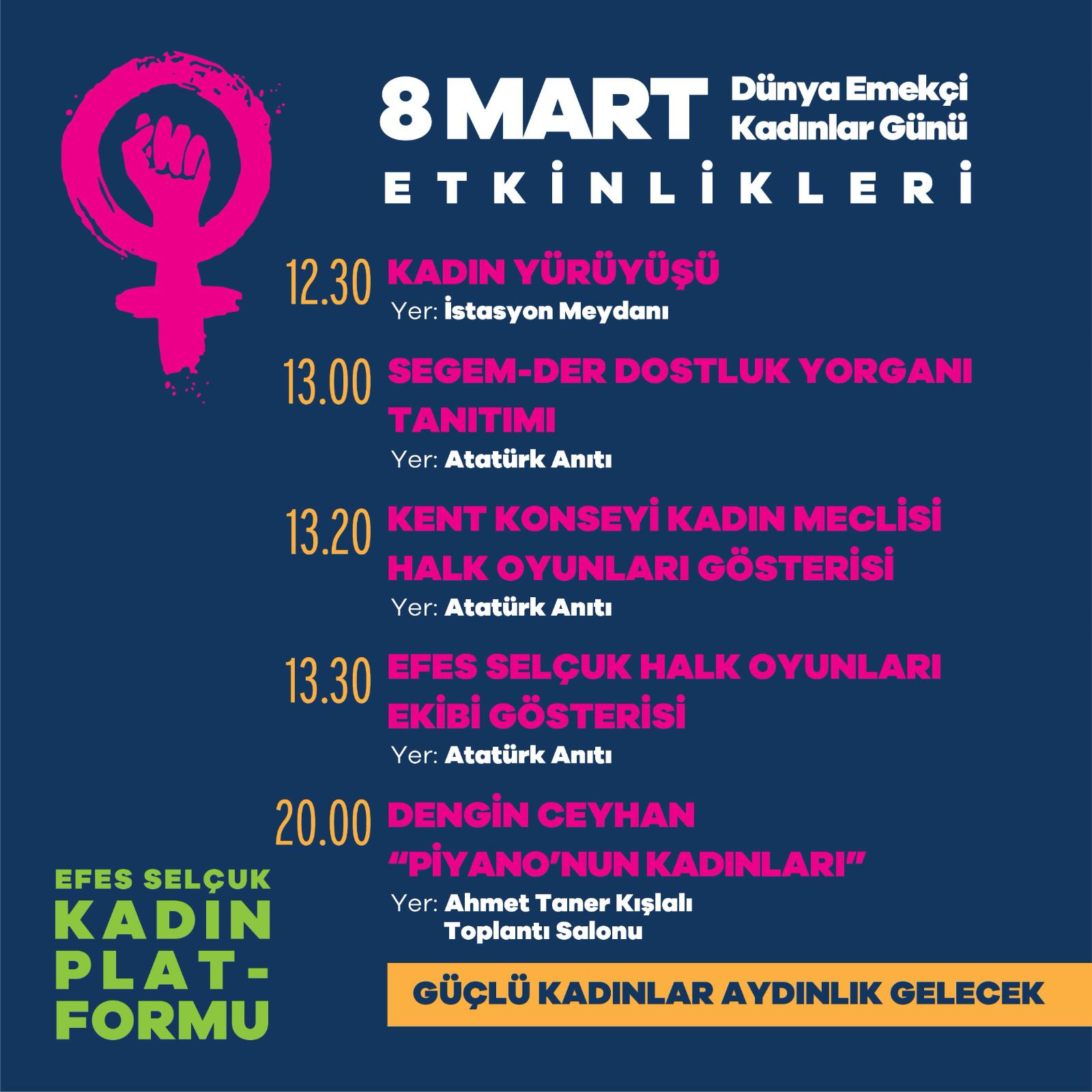 8 Mart'ta Dengin Ceyhan ile Kadın Ezgileri: Güçlü kadınlar aydınlık gelecek
