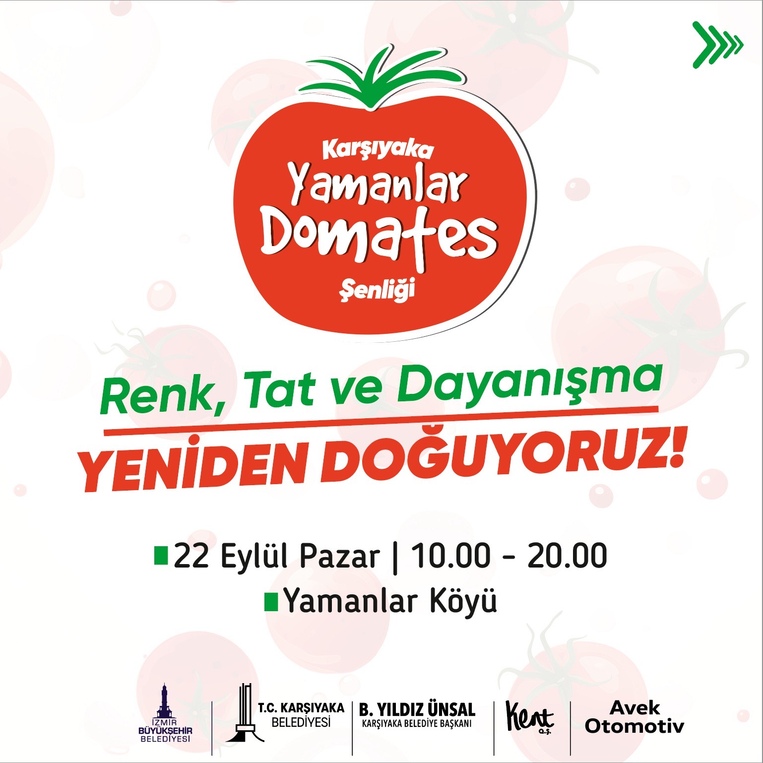 Karşıyaka’da ‘Yamanlar Domates Şenliği’ne geri sayım başladı: Yamanlar ‘Domates Şenliği’ ile yeniden doğuyor!