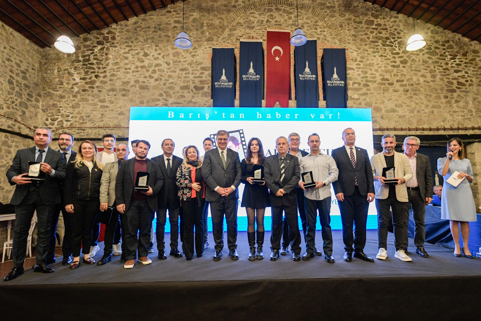 25. Barış Selçuk Gazetecilik Ödülleri sahiplerini buldu, Başkan Tugay: Basın özgürlüğünün ve demokrasinin tarafındayız