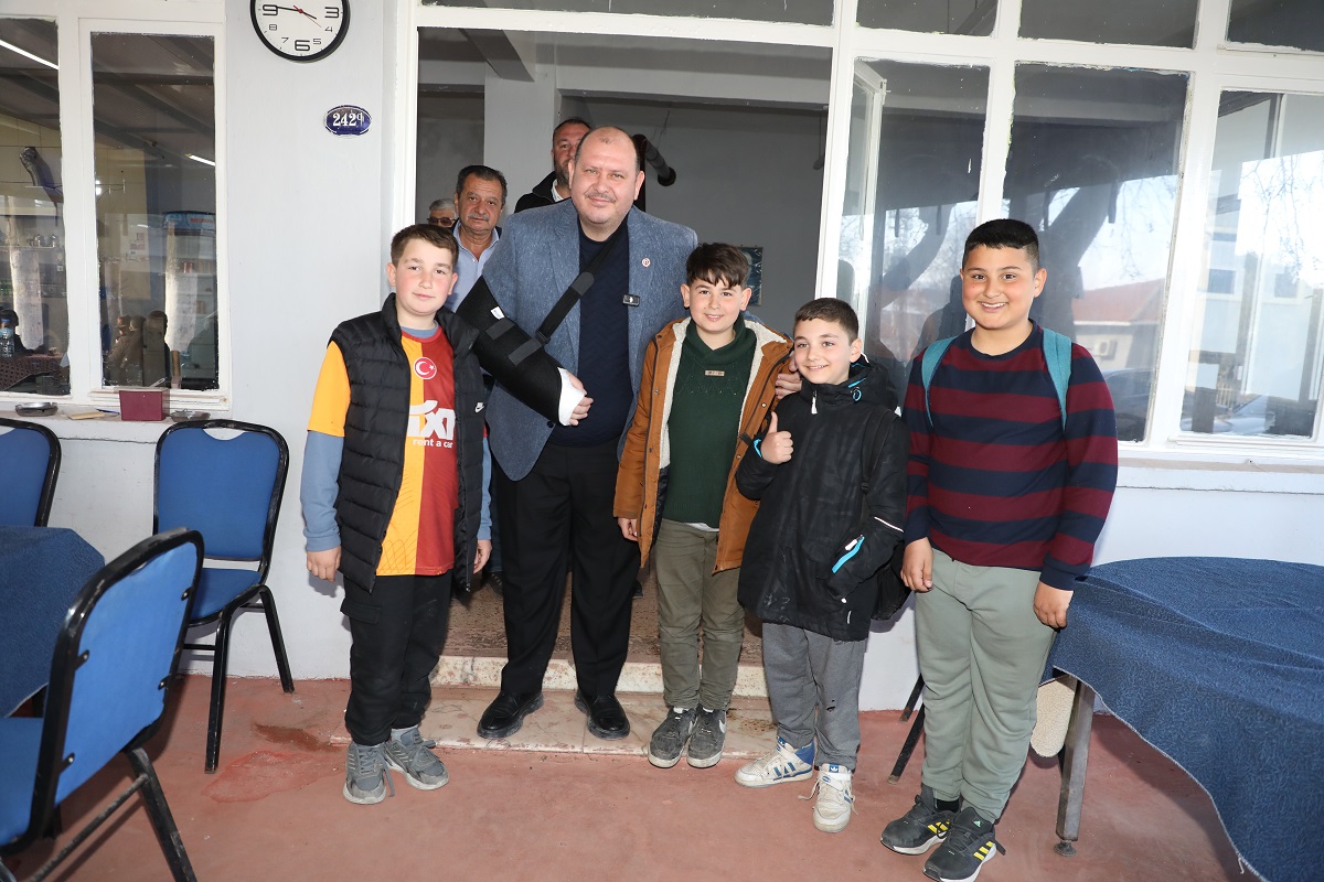 Başkan Çiçek Sahada