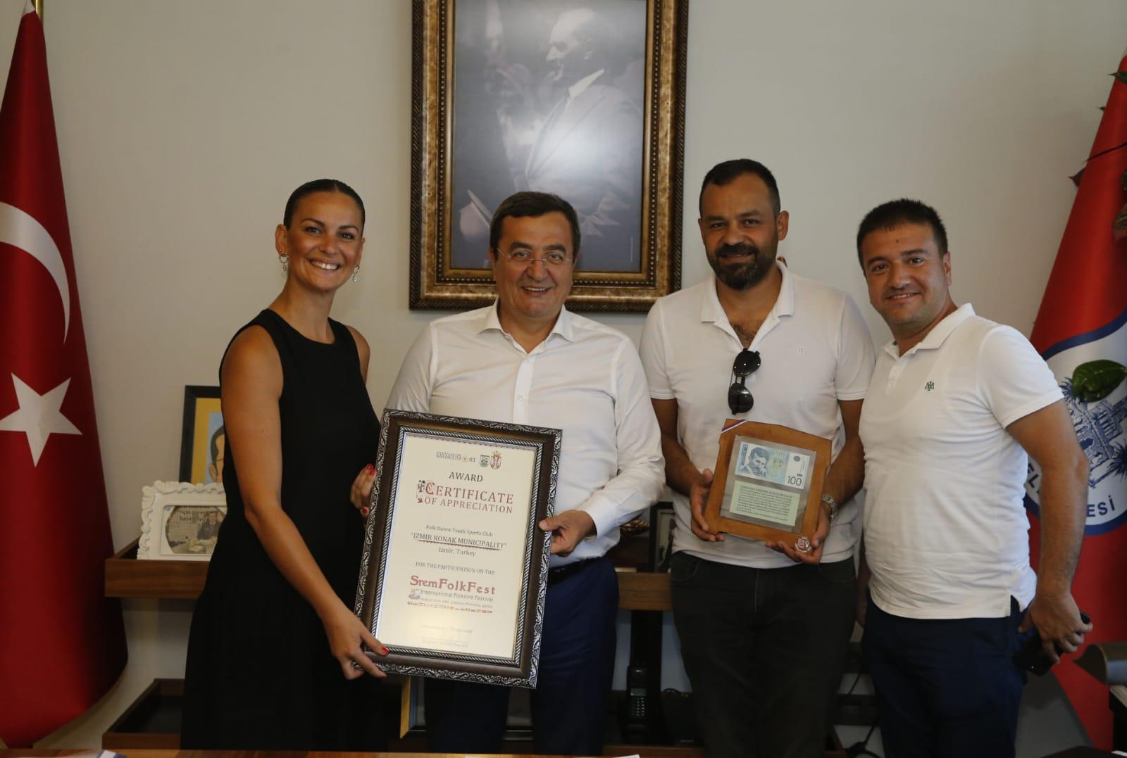 KONAK, TÜRKİYE’Yİ GURURLA TEMSİL ETTİ