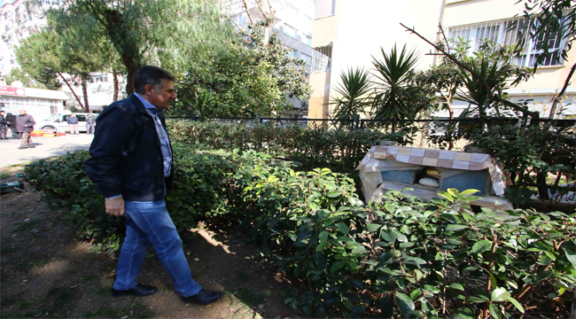 BAYRAKLI'DA KEDİ EVLERİ YENİLENDİ