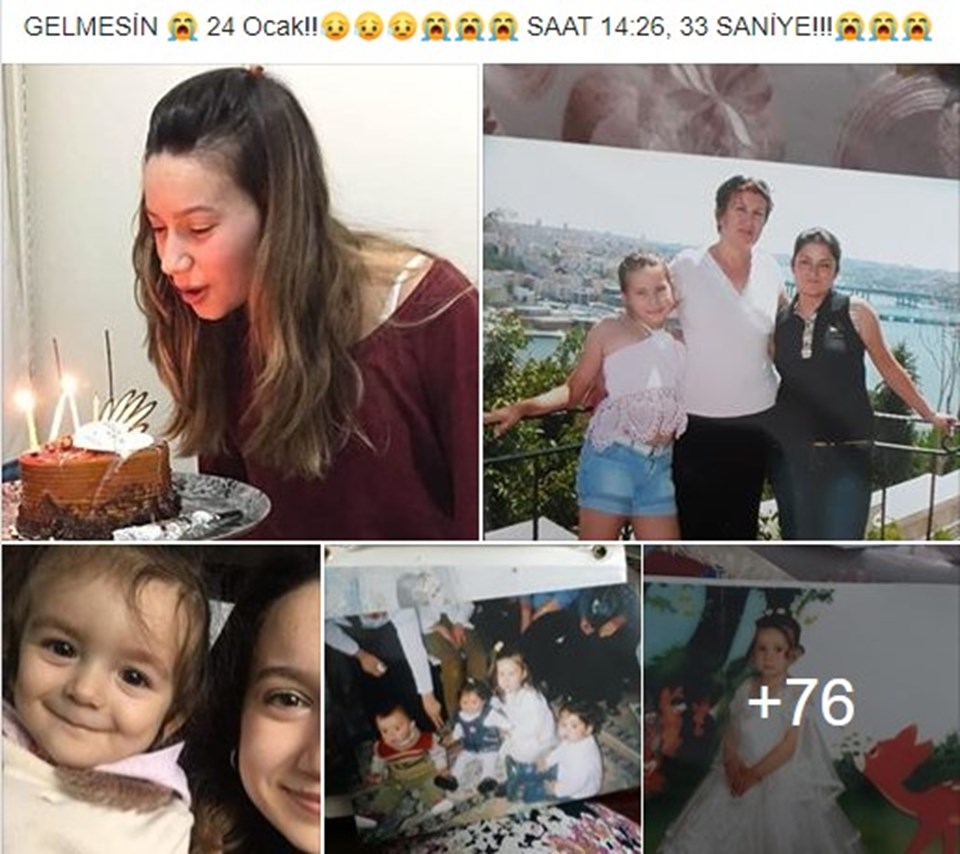 Buse'nin ailesinden yürek burkan paylaşım