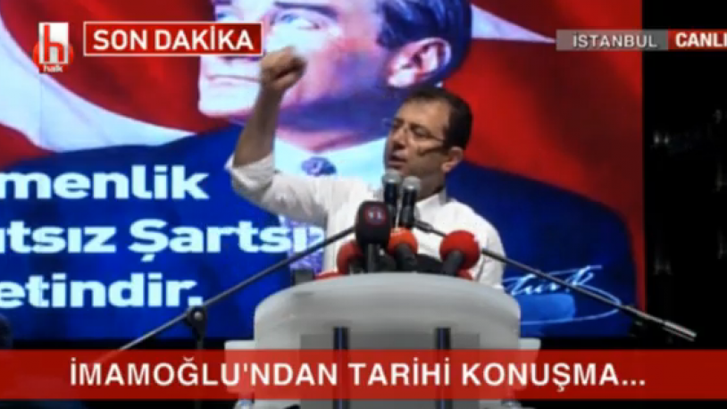 EKREM İMAMOĞLU'NDAN YSK'YA TEPKİ!