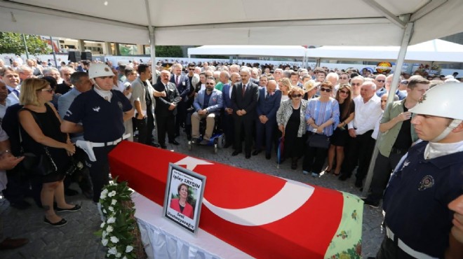 IŞILAY SAYGIN UĞURLANIYOR