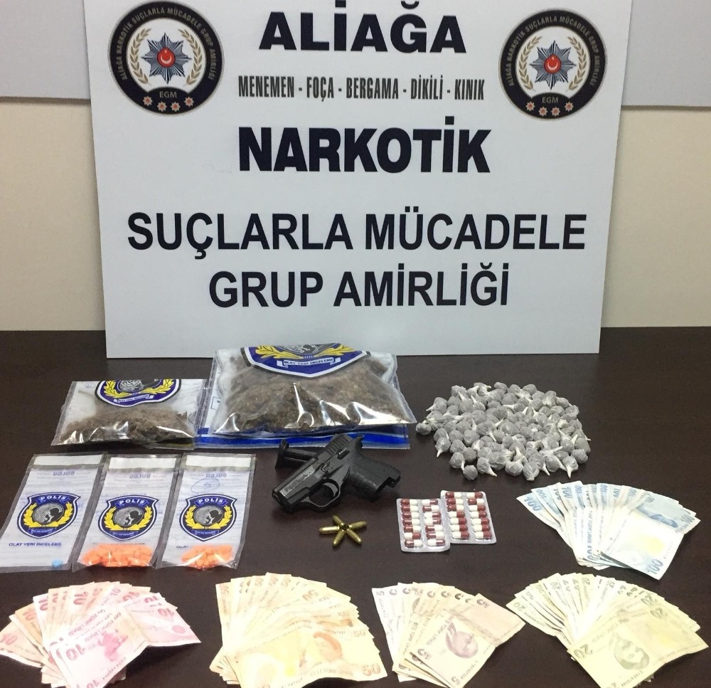 UYUŞTURUCU'DAN 3 KİŞİ GÖZALTINA ALINDI