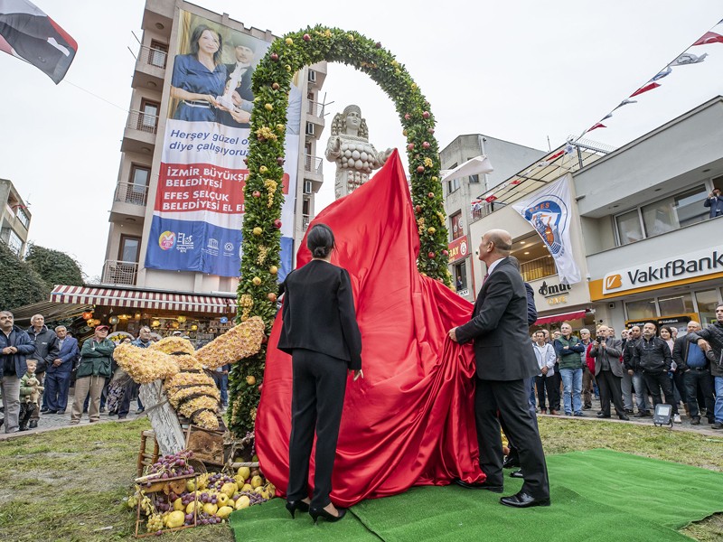 ARTEMİS HEYKELİ 20 YIL SONRA AYNI YERDE