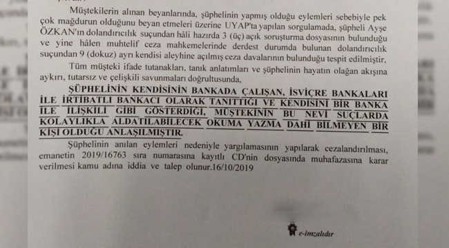 SAHTE BROKER VURGUNU MAHKEMEDE