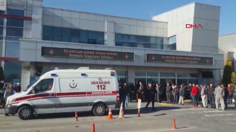 Kayseri Havalimanı'nda silah sesleri! Yaralılar var…