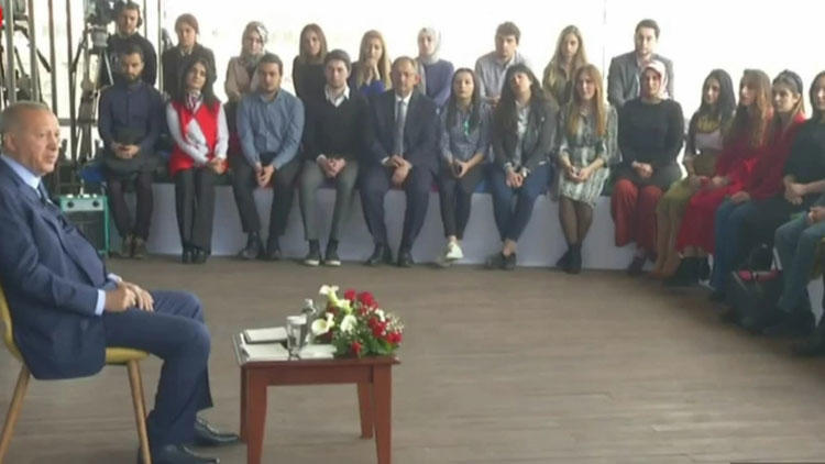 Cumhurbaşkanı Erdoğan'dan sürpriz programda çok çarpıcı mesajlar