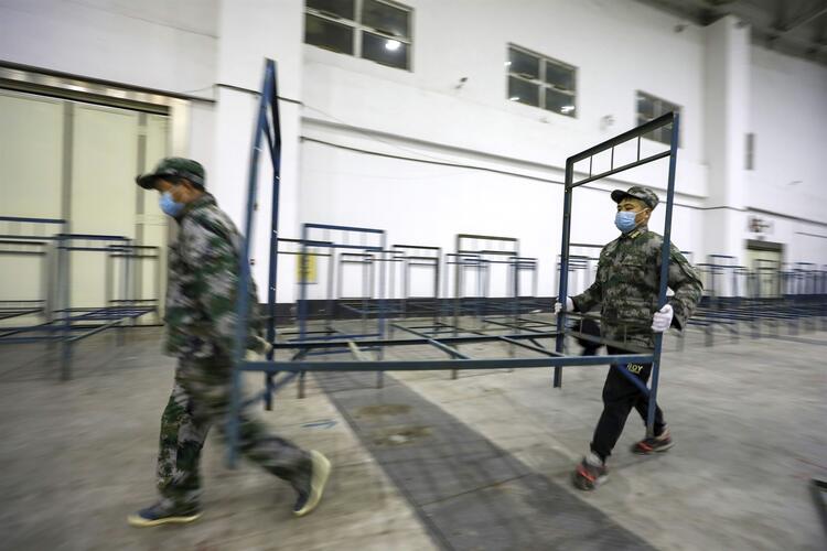 Çin Corona virüsü ile bu binalarda savaşacak