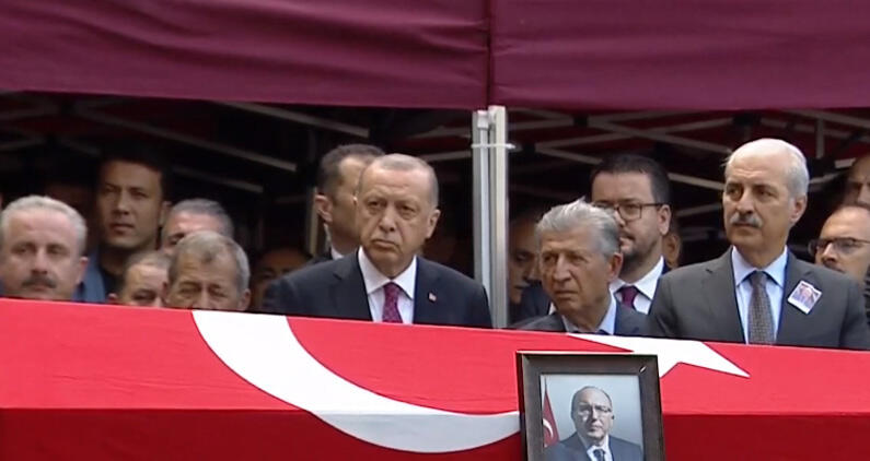 Prof. Dr. Haluk Dursun’a veda… Törene Cumhurbaşkanı Erdoğan da katıldı...