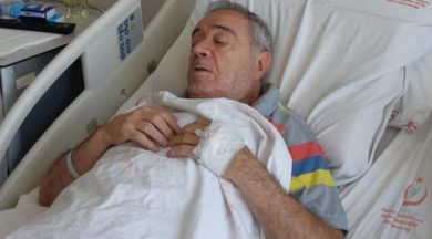 Ateşböceği Ercan hastaneye kaldırıldı