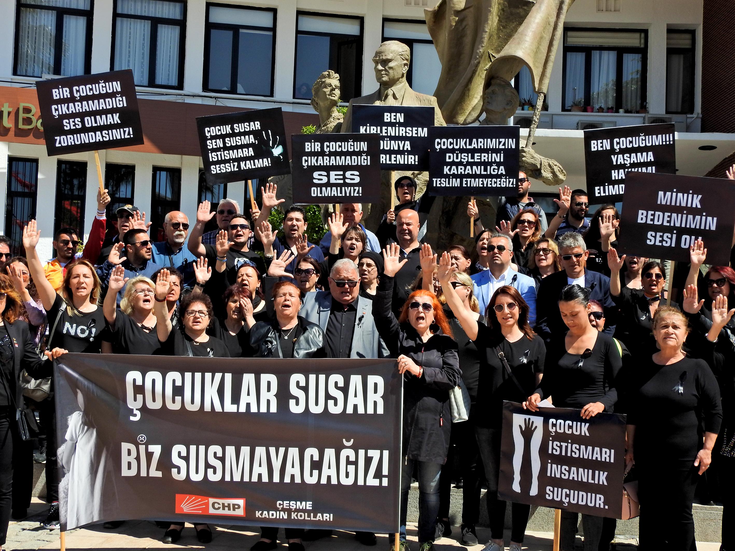 CHP ÇOCUK İSTİSMARINA SESSİZ KALMADI