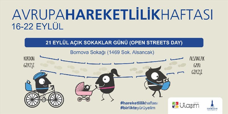 HAREKETLİLİK HAFTASI BAŞLIYOR, TOPLU ULAŞIM 1 KURUŞ