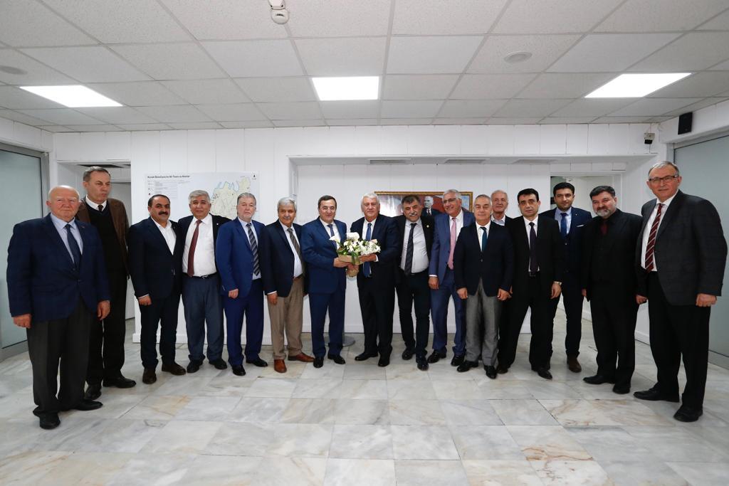 BATUR’A İLK ZİYARET ESNAF ODASI’NDAN