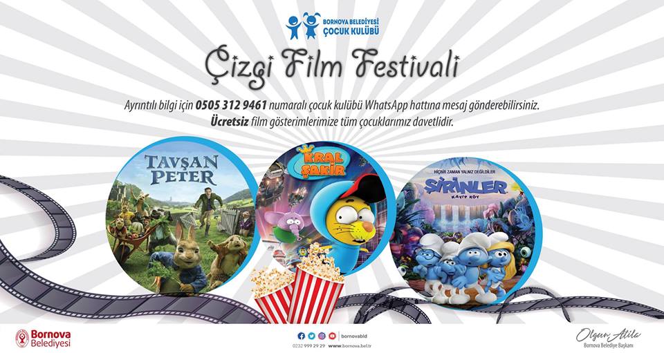 BORNOVA’DA ‘ÇİZGİ FİLM FESTİVALİ’ BAŞLIYOR