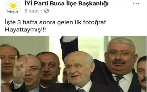İYİ PARTİ'DEN ORTALIĞI KARIŞTIRAN PAYLAŞIM