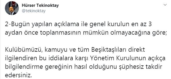 Hürser Tekinoktay'dan 'suistimal' yanıtı