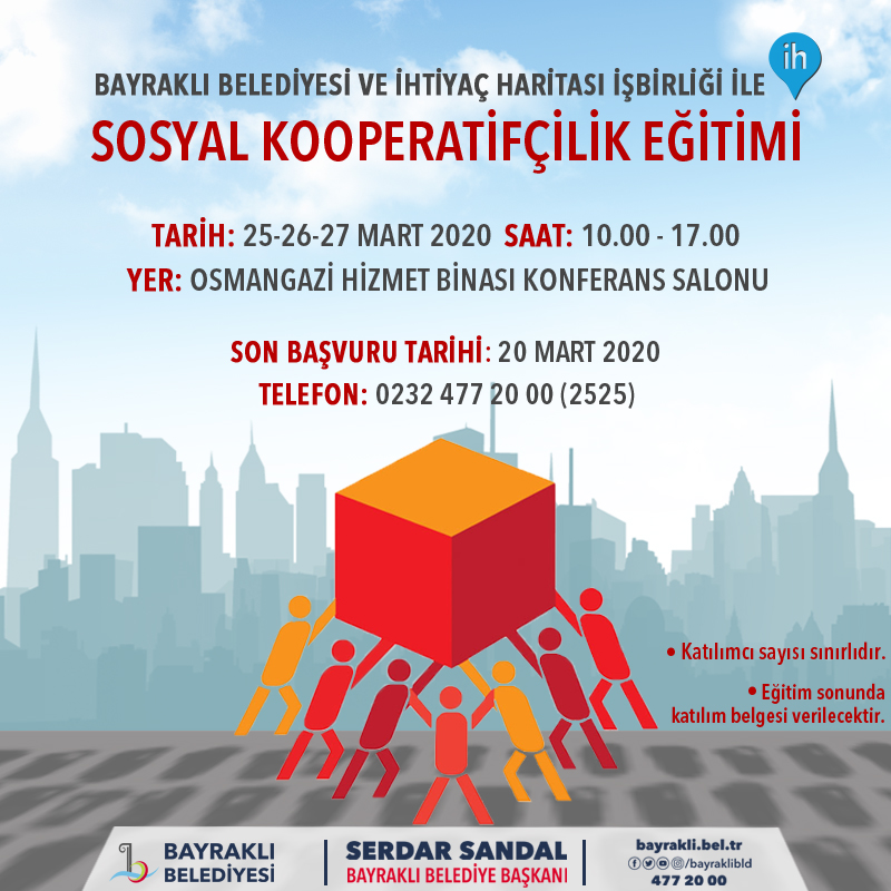 BAYRAKLI'DA SOSYAL KOOPERATİFÇİLİK EĞİTİMİ