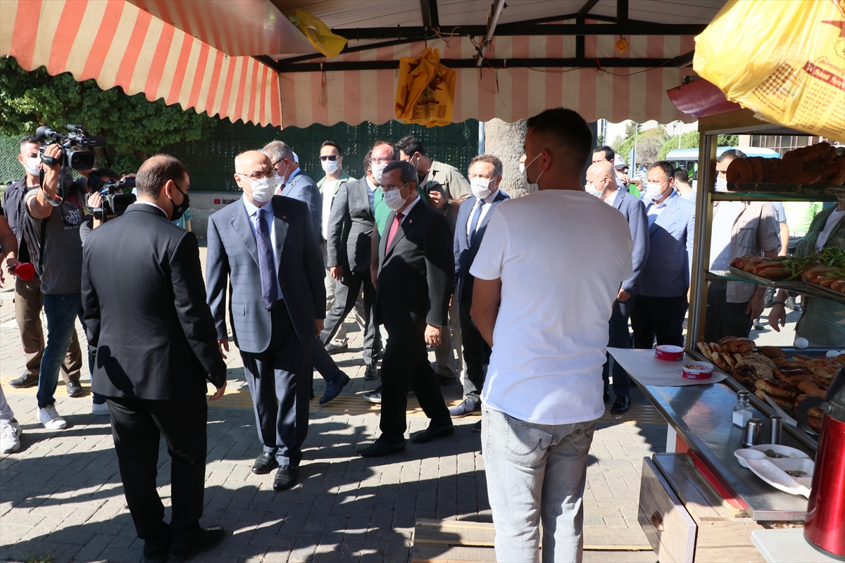VALİ KÖŞGER’DEN KORONA DENETLEMESİ