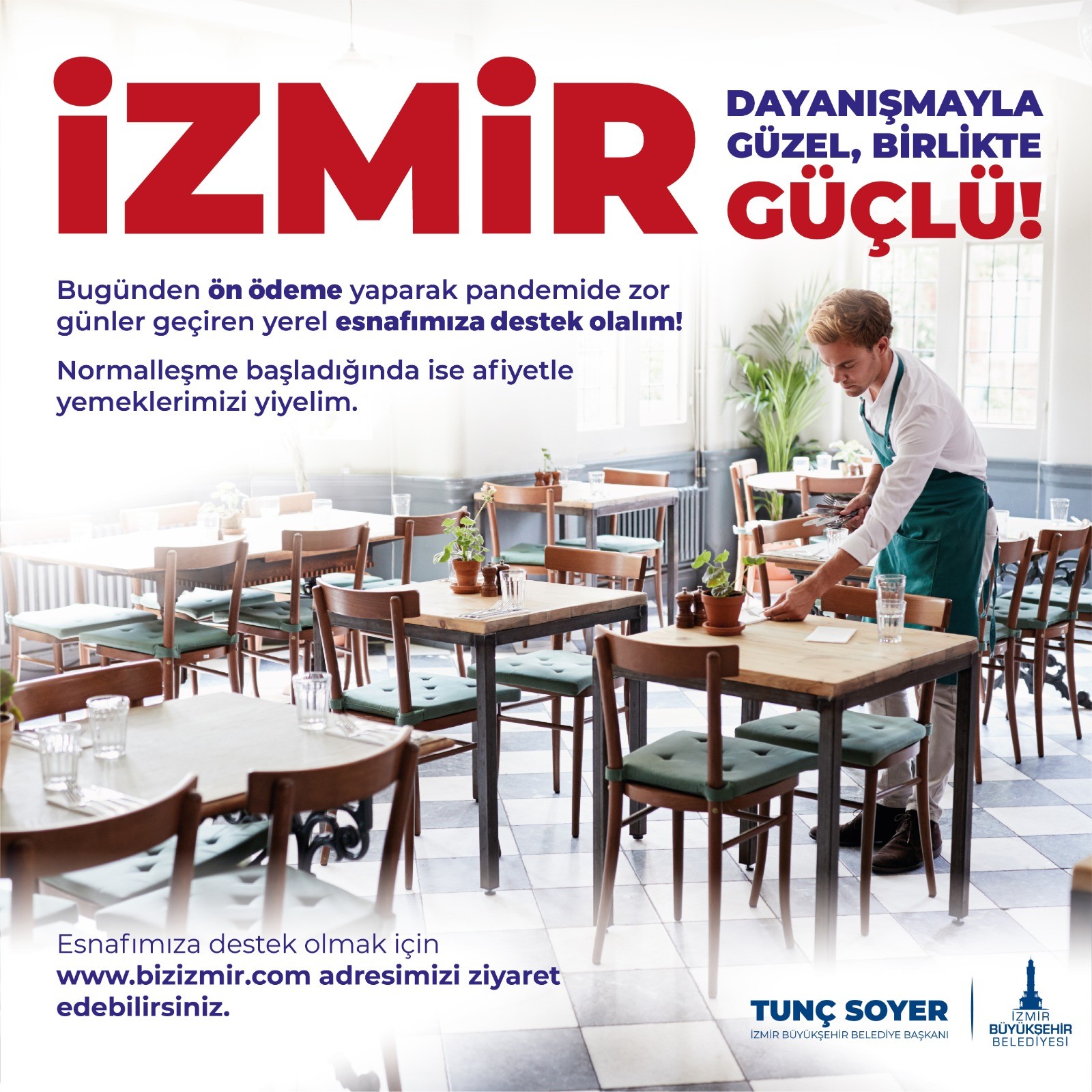 ESNAFLA DAYANIŞMA İÇİN ÖN ÖDEME KAMPANYASI