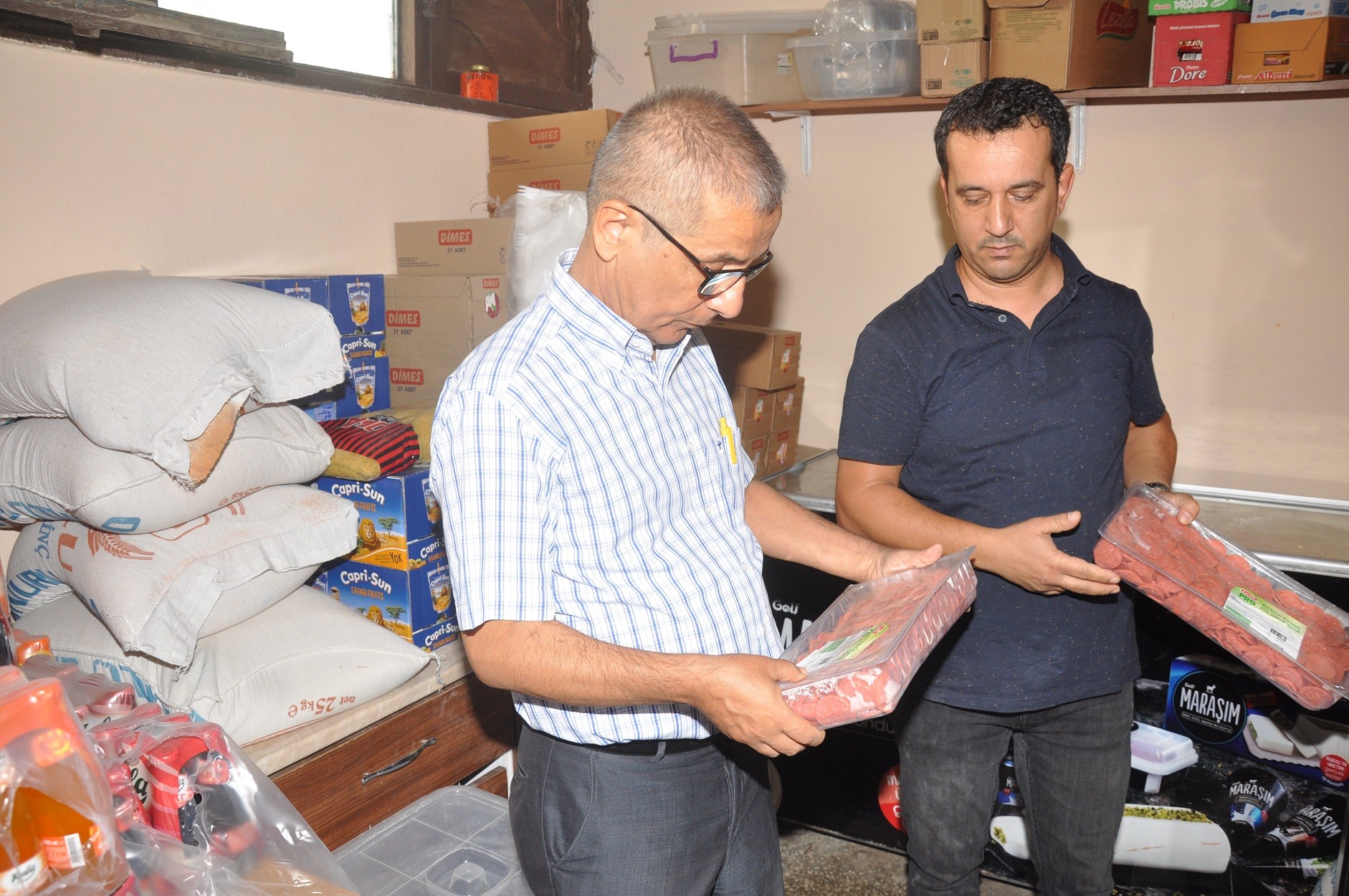 MENDERES'TE KANTİNLER DENETLENİYOR