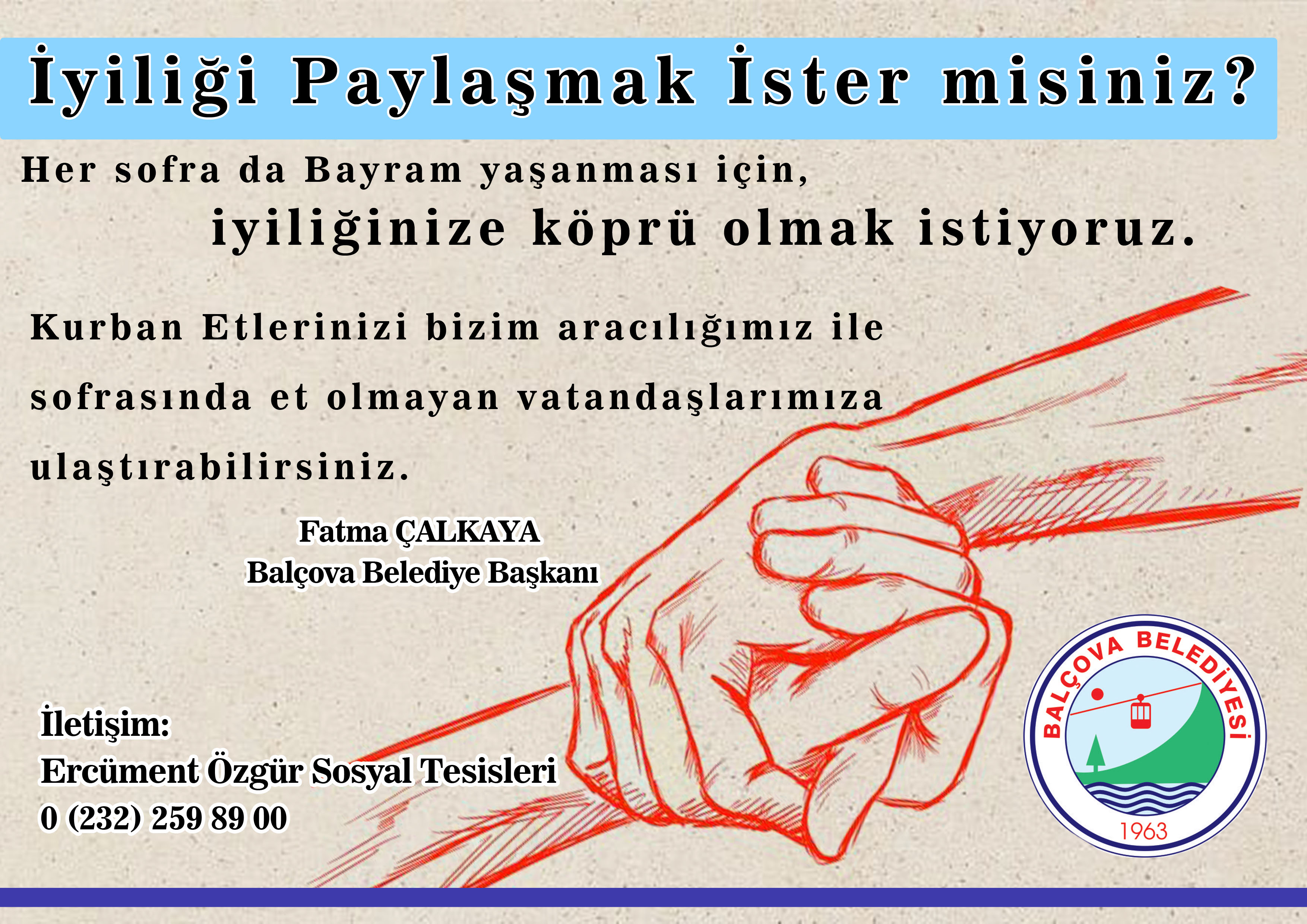 BALÇOVA İYİLİĞİ PAYLAŞTI