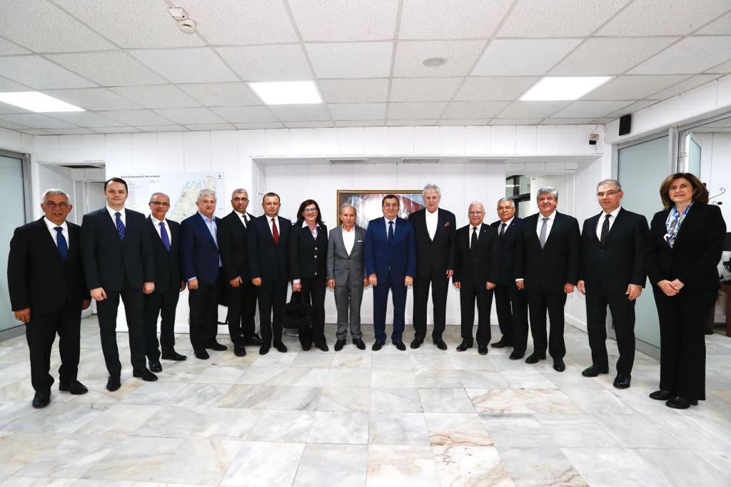 BATUR’A EBSO’DAN TEBRİK ZİYARETİ