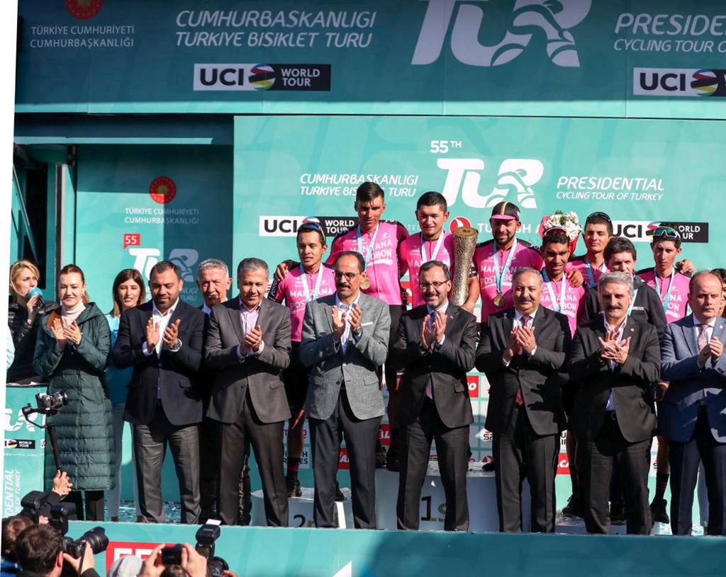 55. CUMHURBAŞKANLIĞI BİSİKLET TURUNA DEÜ İMZASI