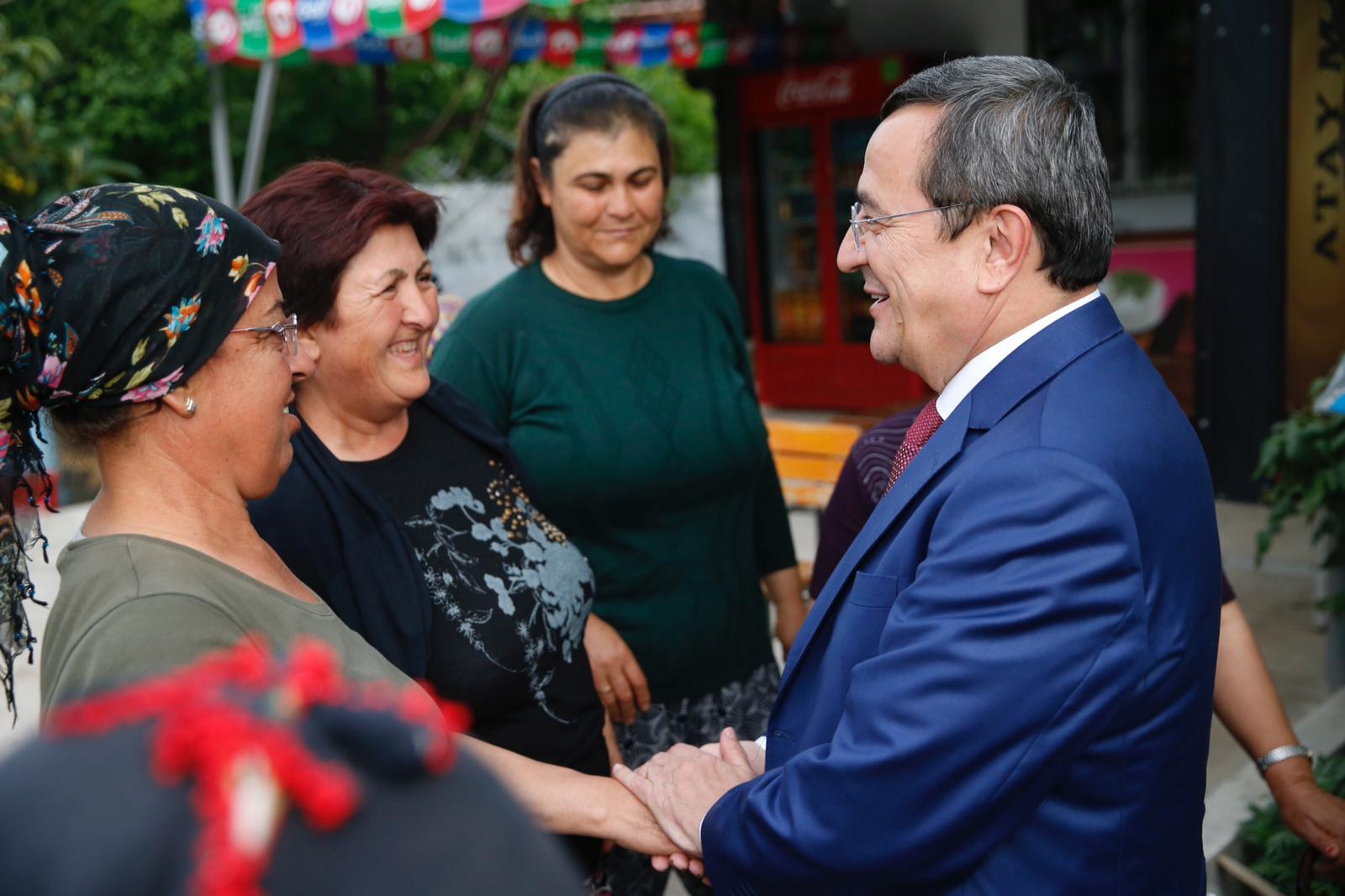BATUR'DAN HONAZ'A DESTEK ZİYARETİ
