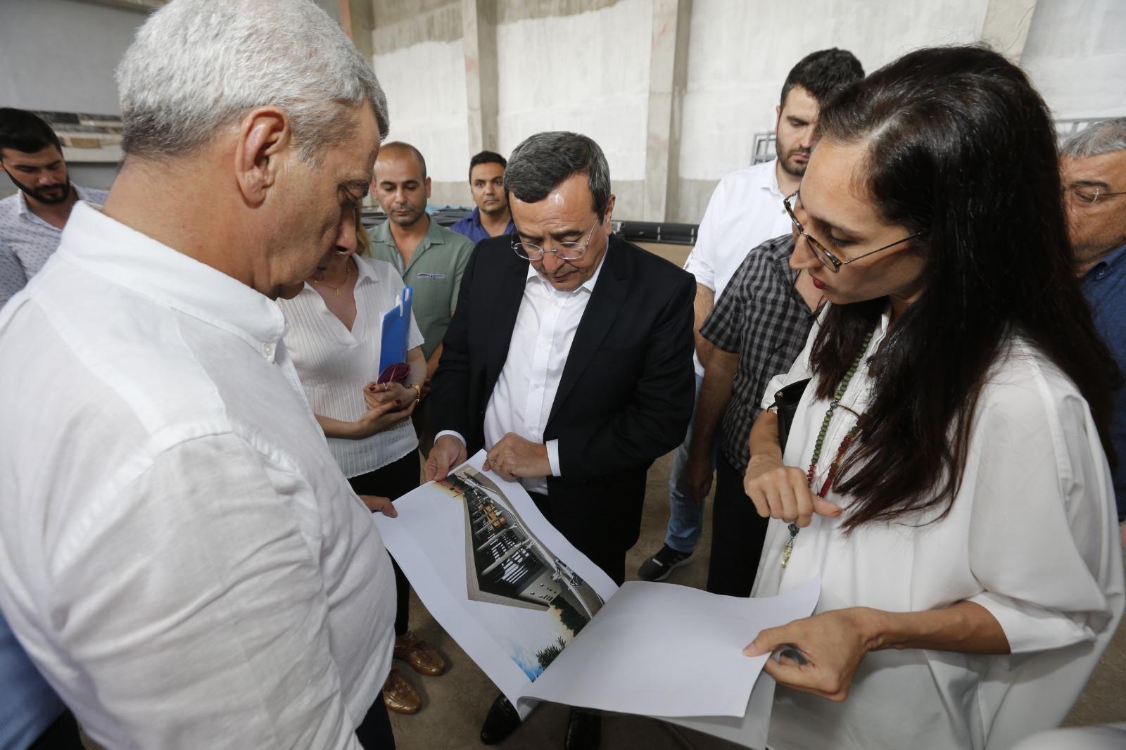 BAŞKAN BATUR SAHAYA İNDİ