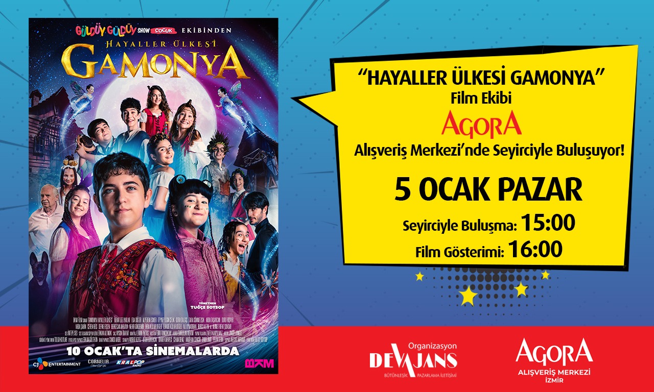 Hayaller Ülkesi GAMONYA 5 Ocak’ta İzmir'de