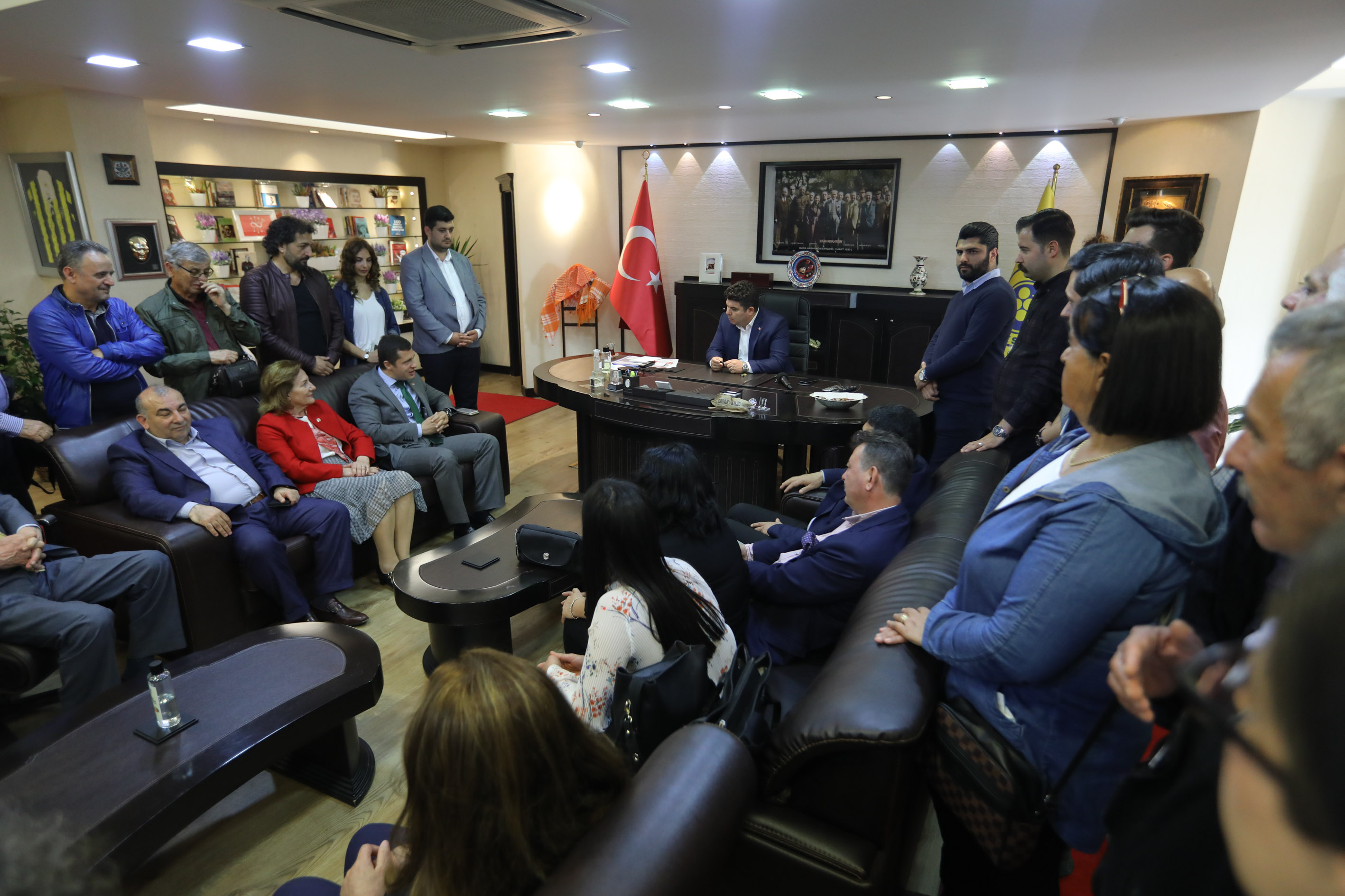 CHP İL’DEN KILIÇ’A TEBRİK ZİYARETİ