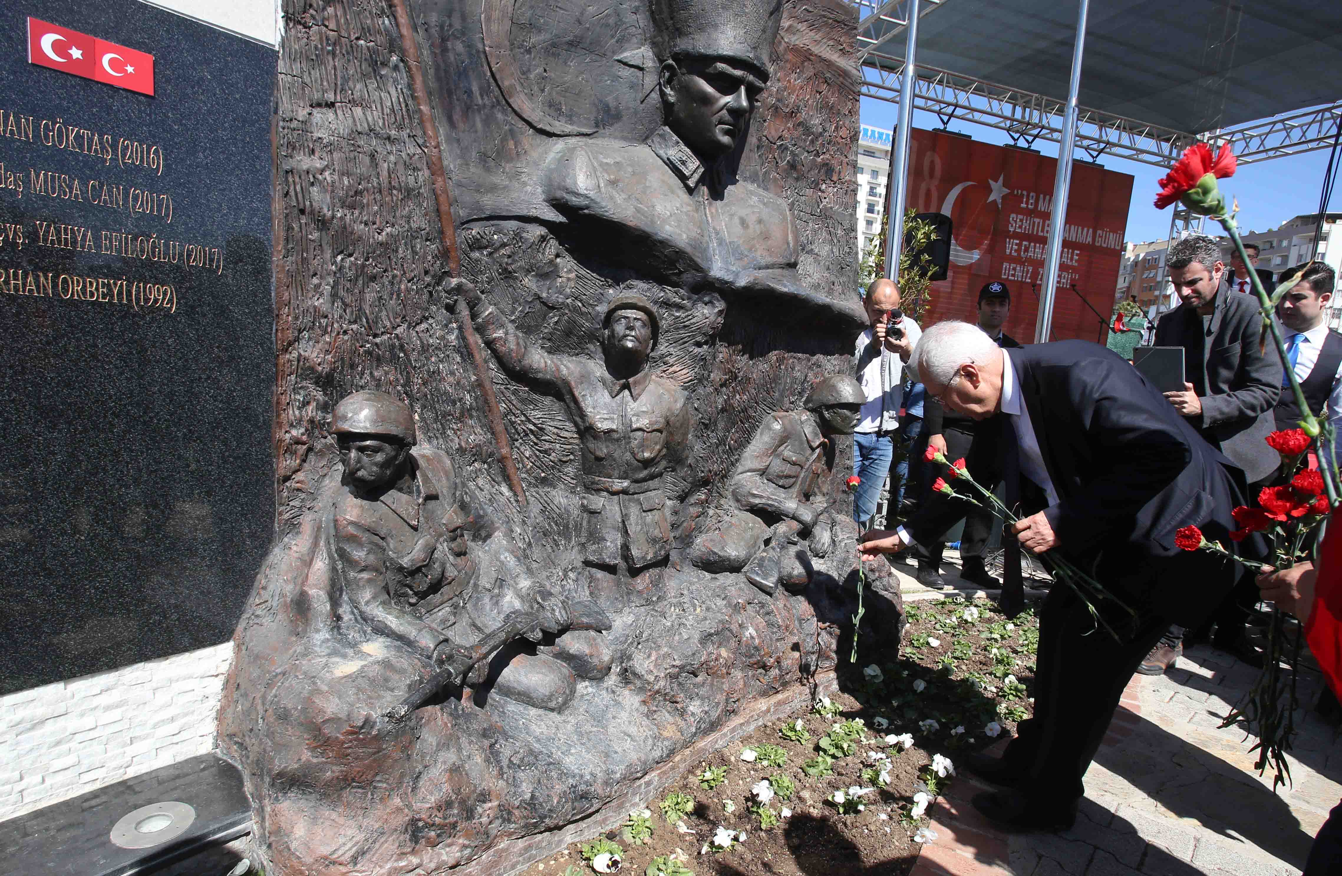 ÇANAKKALE ŞEHİTLERİ, KARABAĞLAR’DA DA ANILDI