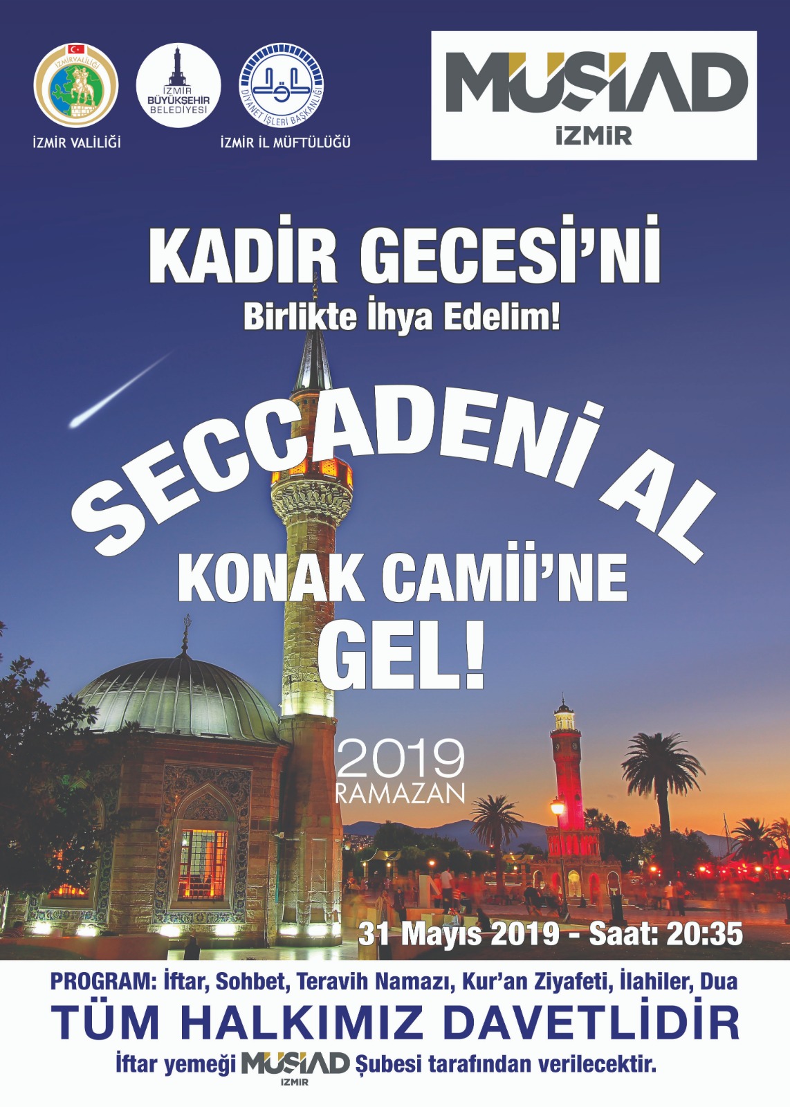 KADİR GECESİ’NDE KONAK MEYDANINDAYIZ
