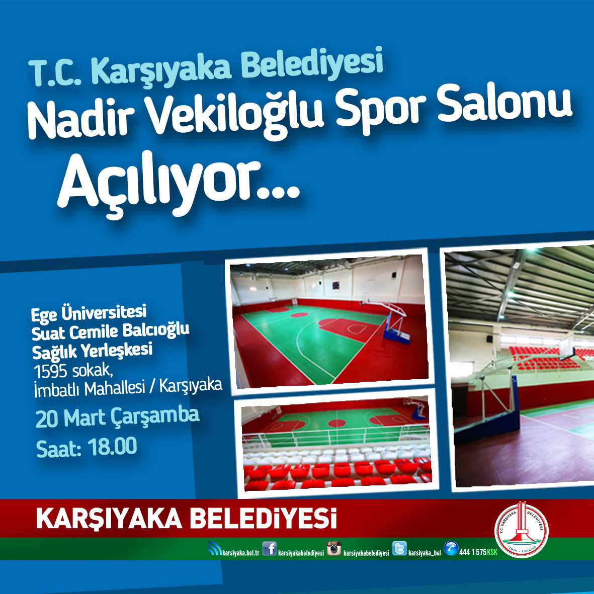 KARŞIYAKA YENİ SPOR SALONUNA KAVUŞUYOR