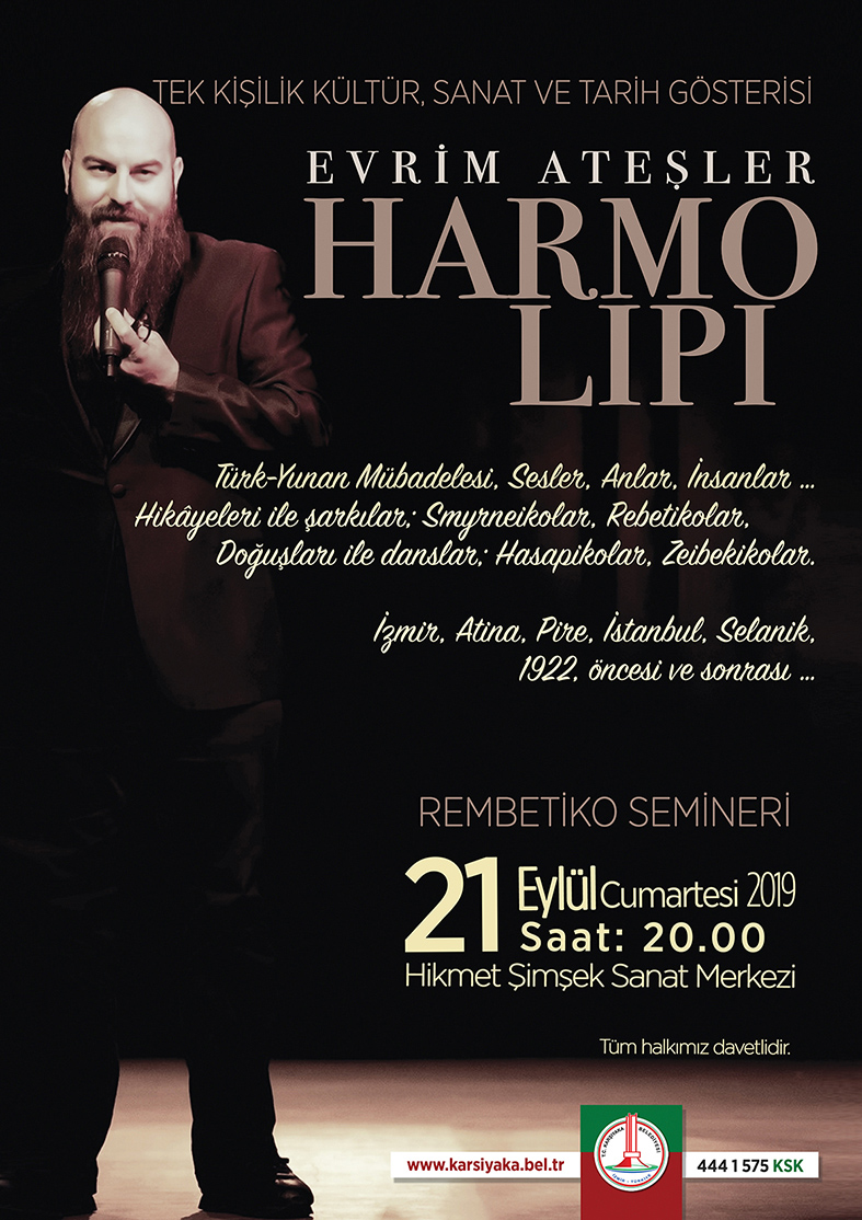 EVRİM ATEŞLER ‘HARMOLİPİ’ İLE KARŞIYAKA’DA!
